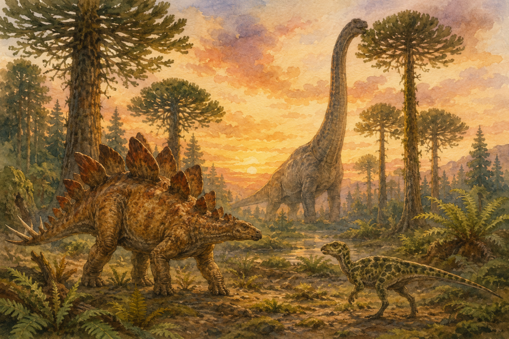 Tipos de dinosaurios herbívoros: saurópodos, ceratópsidos, hadrosáuridos, estegosáuridos y anquilosáuridos